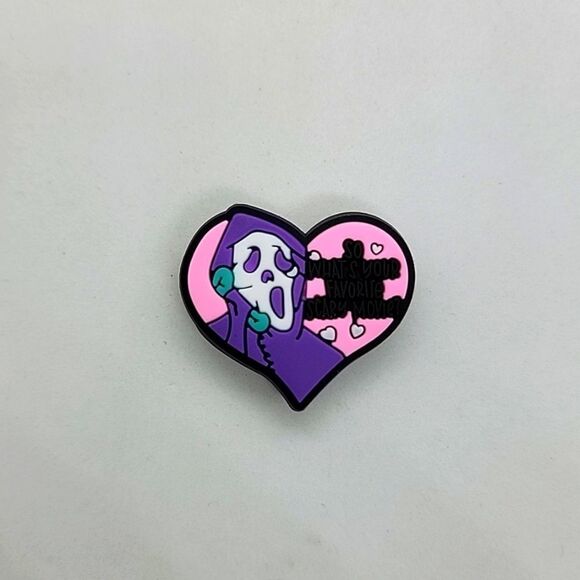 🎈5/$10🎈 CROC CHARMS.. Gothic, horror, heart.. - Picture 1 of 2